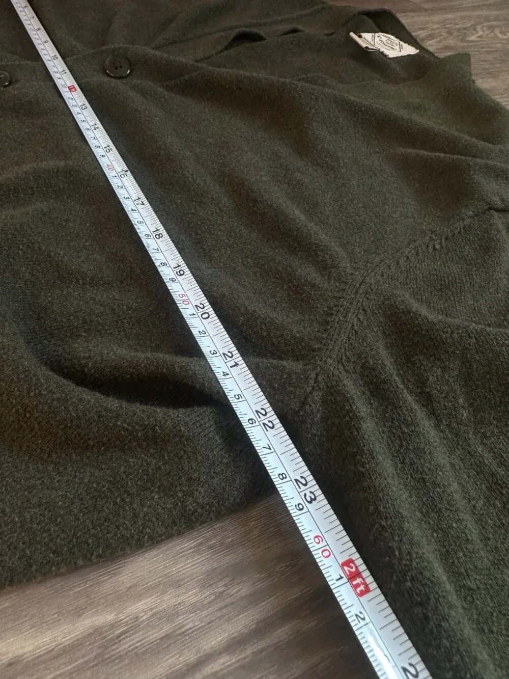 St. John's Bay Women's Olive Green Cardigan XL